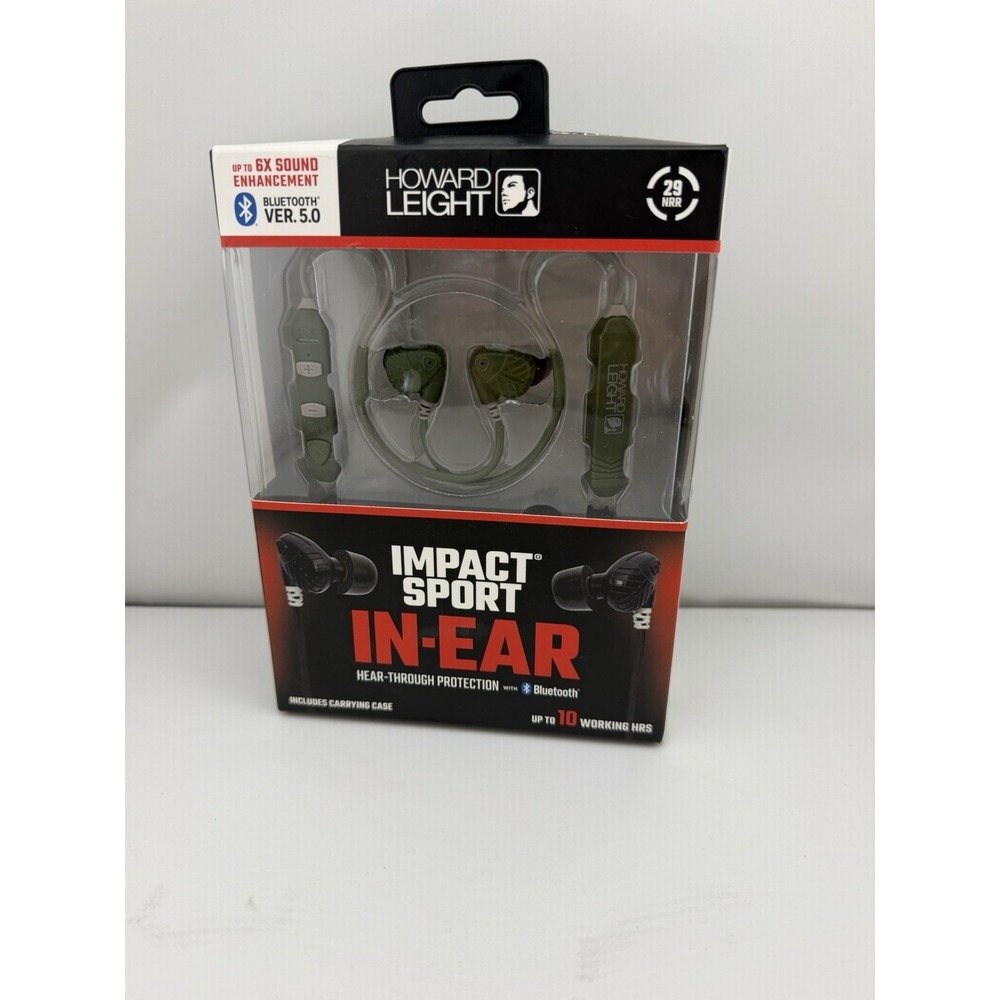 Howard Leight Impact Sport In-Ear Hear-Through Protection w/Amplification